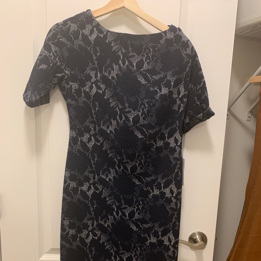 Maggy London Nordstrom dress 6 blue floral
